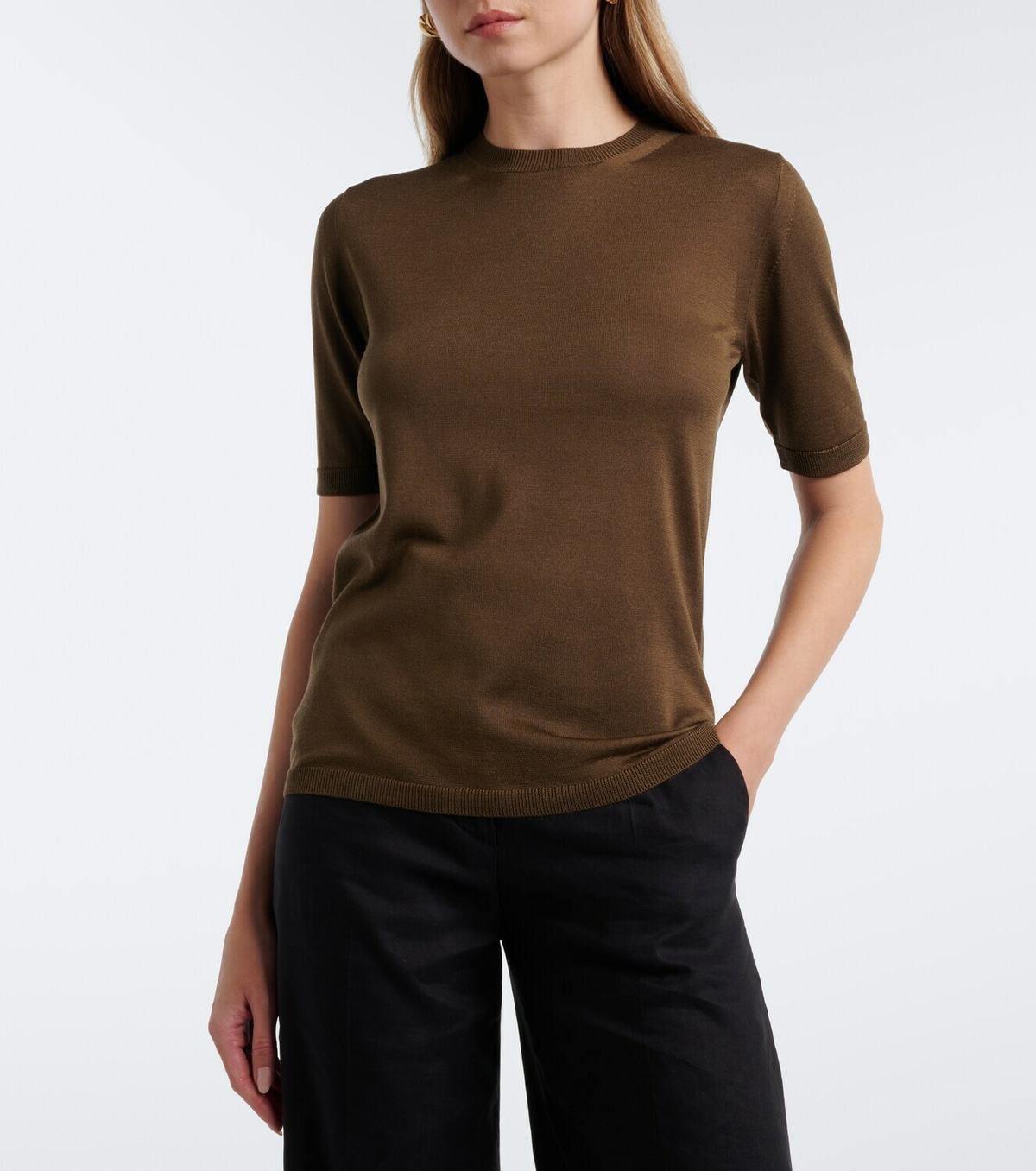 Max Mara Silk and cashmere top