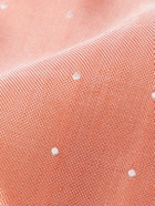 Paul Smith - 8cm Embroidered Silk and Linen-Blend Tie
