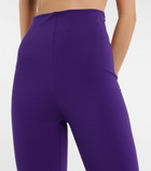 The Attico - Jamie high-rise stirrup leggings