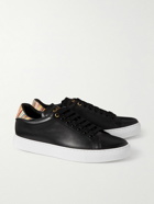 Paul Smith - Beck Artist Stripe Leather Sneakers - Black