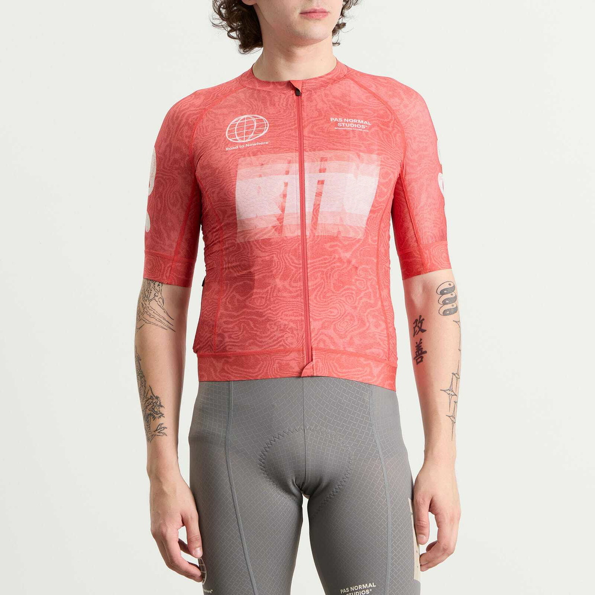 Pas Normal Studios Men's Mechanism RTN Logo Jersey in Aop Rtn Classic Red