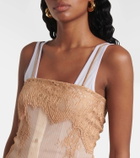 Jacques Wei Sheer slip dress
