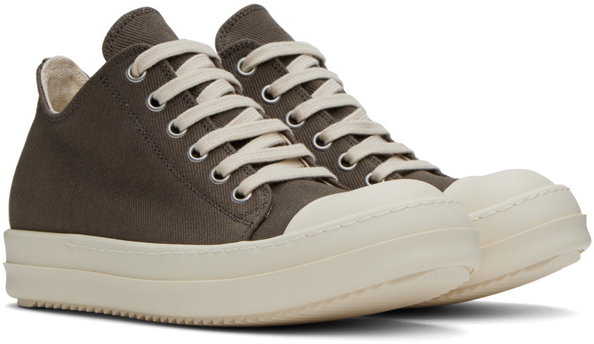 Rick Owens DRKSHDW Gray Low Sneakers