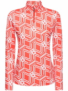 BOGNER - Beline Printed Turtleneck Top