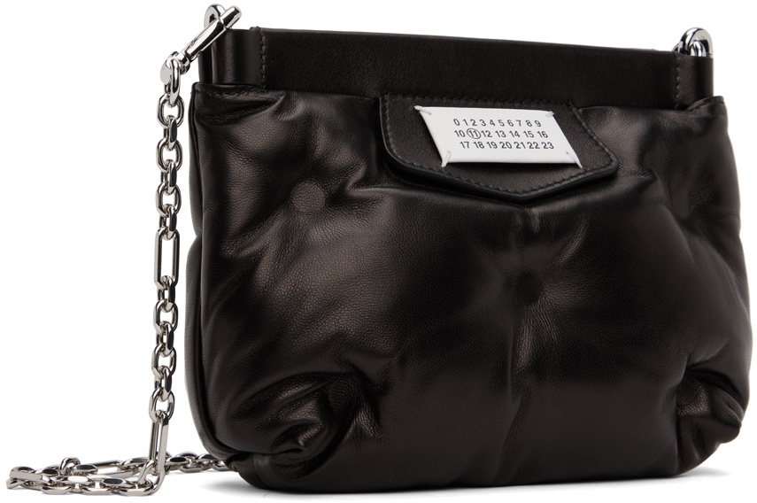 Maison Margiela Black Mini Glam Slam Red Carpet Bag Maison