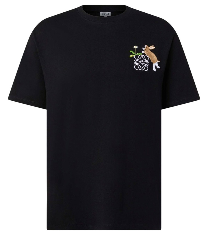 Photo: Loewe x Suna Fujita Bunny cotton jersey T-shirt