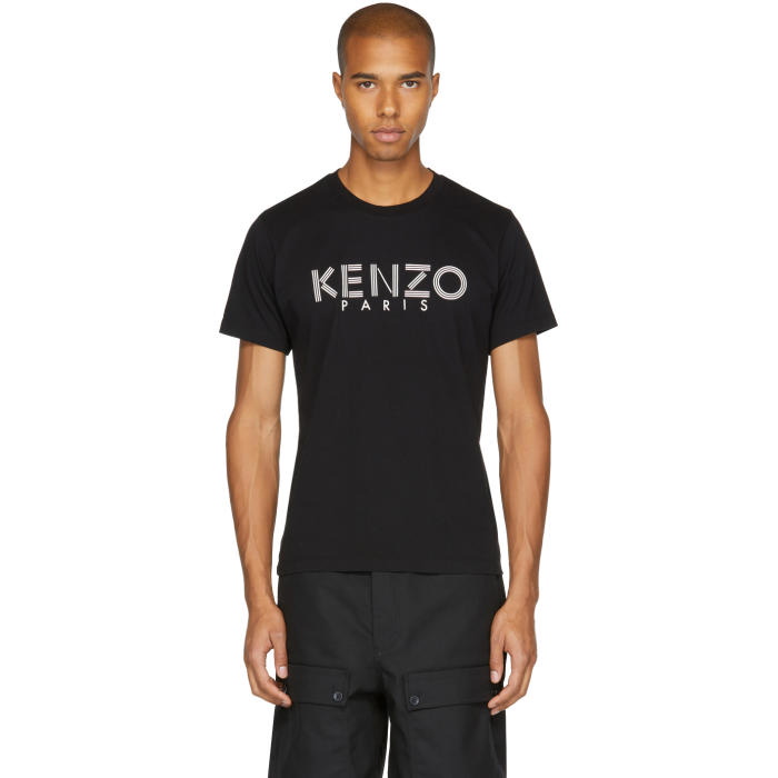 Photo: Kenzo White Logo T-Shirt