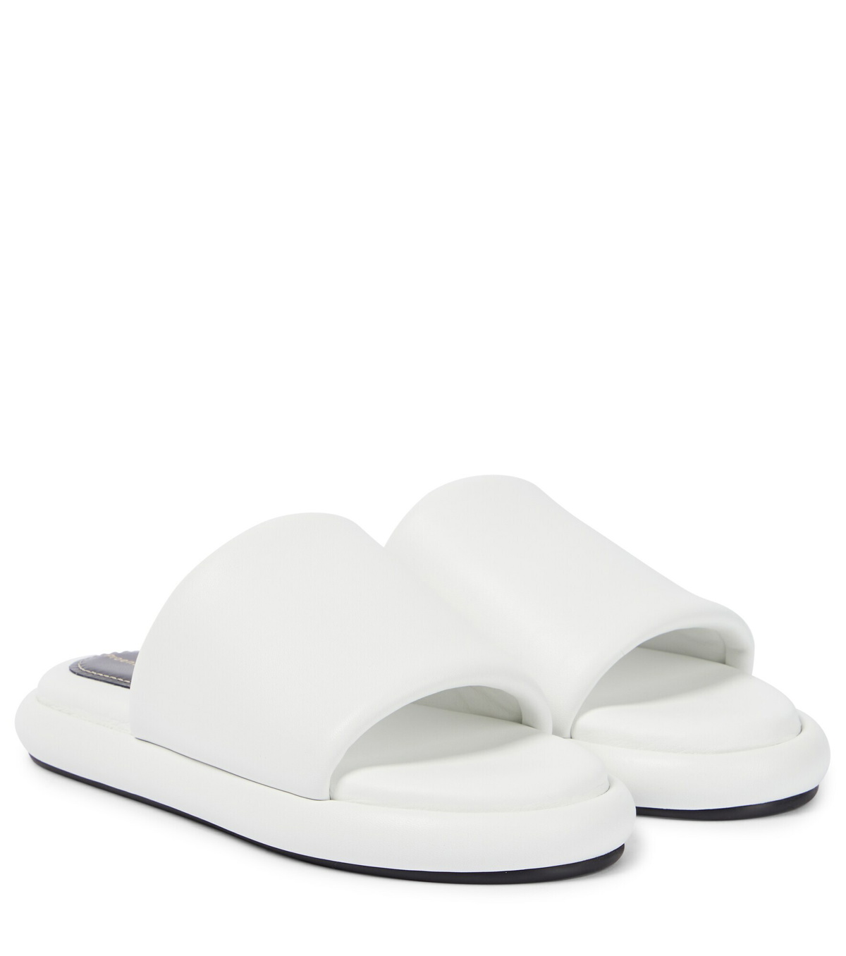 Proenza Schouler - Pipe padded leather slides Proenza Schouler