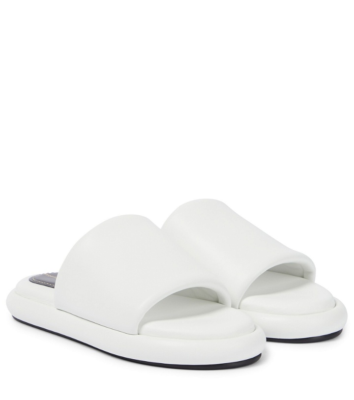 Photo: Proenza Schouler - Pipe padded leather slides