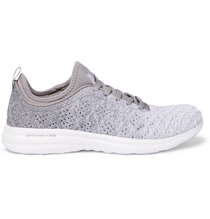 Photo: APL Athletic Propulsion Labs - Techloom Phantom Mesh Sneakers - Gray