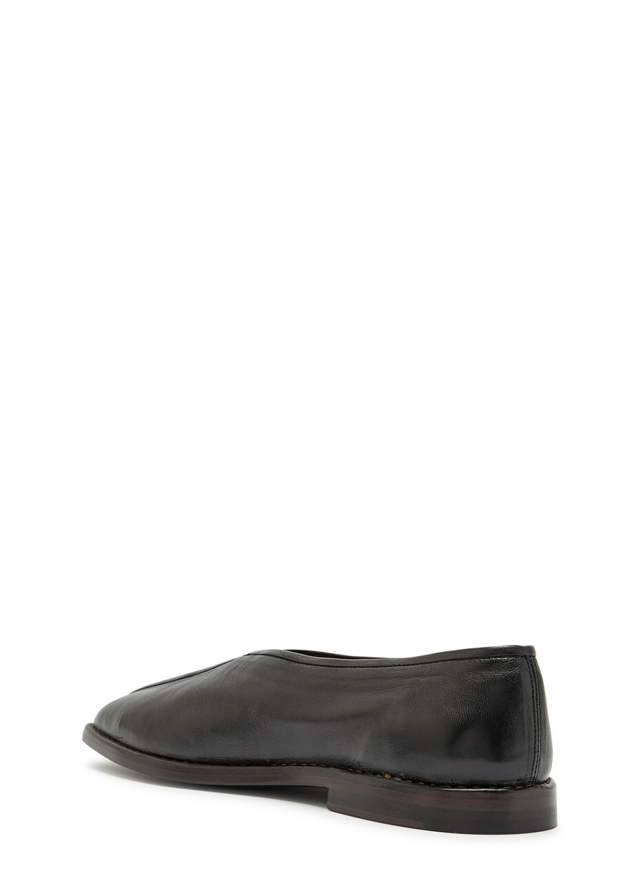 Lemaire Leather Loafers Brown