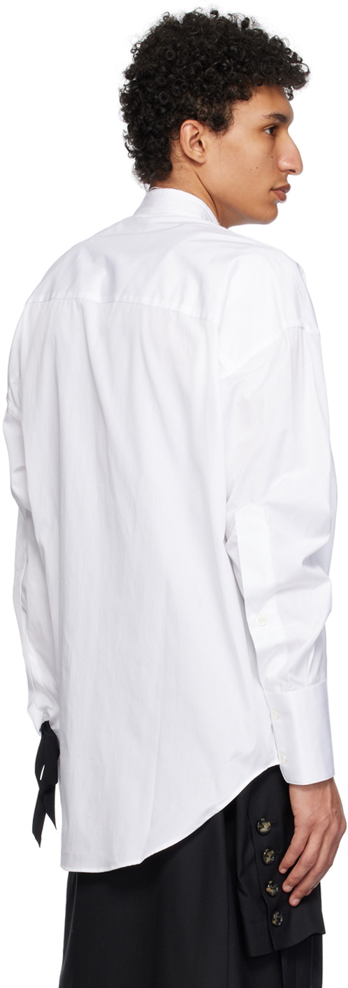 Marina Yee White Origami Shirt Marina Yee Marina Yee White Origami Shirt Marina Yee