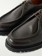 Mr P. - Jacques Full-Grain Leather Derby Shoes - Brown