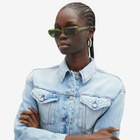 KIMEZE Ore Sunglasses in Olive Green 