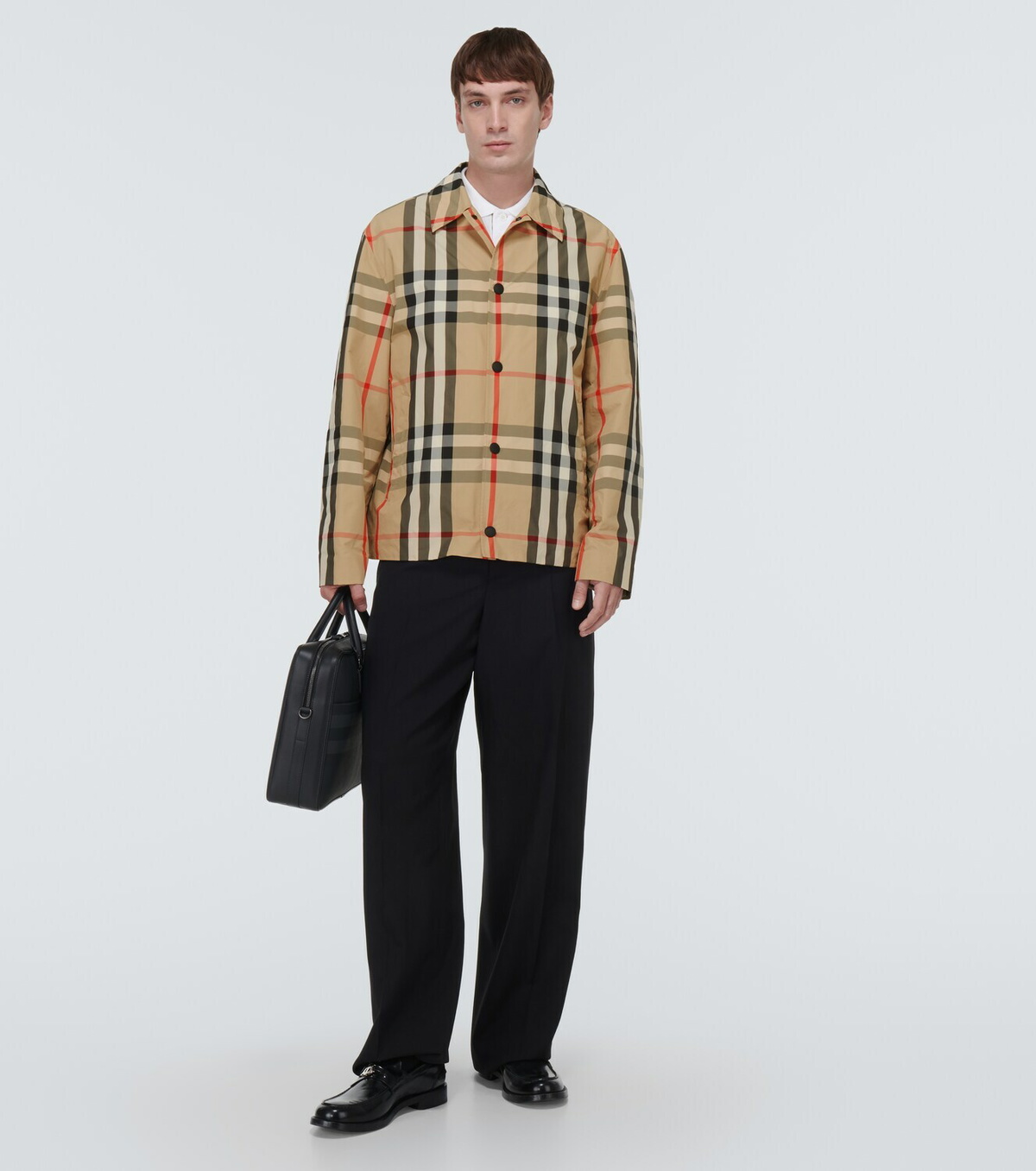 【送料&関税込】Burberry Check Motif Jacket BURBERRY Check Motif Hooded Jacket – LOZURI®