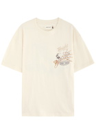 Honor The Gift Tonights Music Printed Cotton T-shirt Cream
