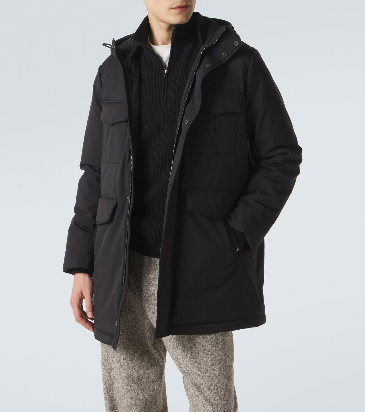Agnona Hooded parka