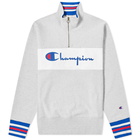 Champion Reverse Weave Big Script Block Half Zip