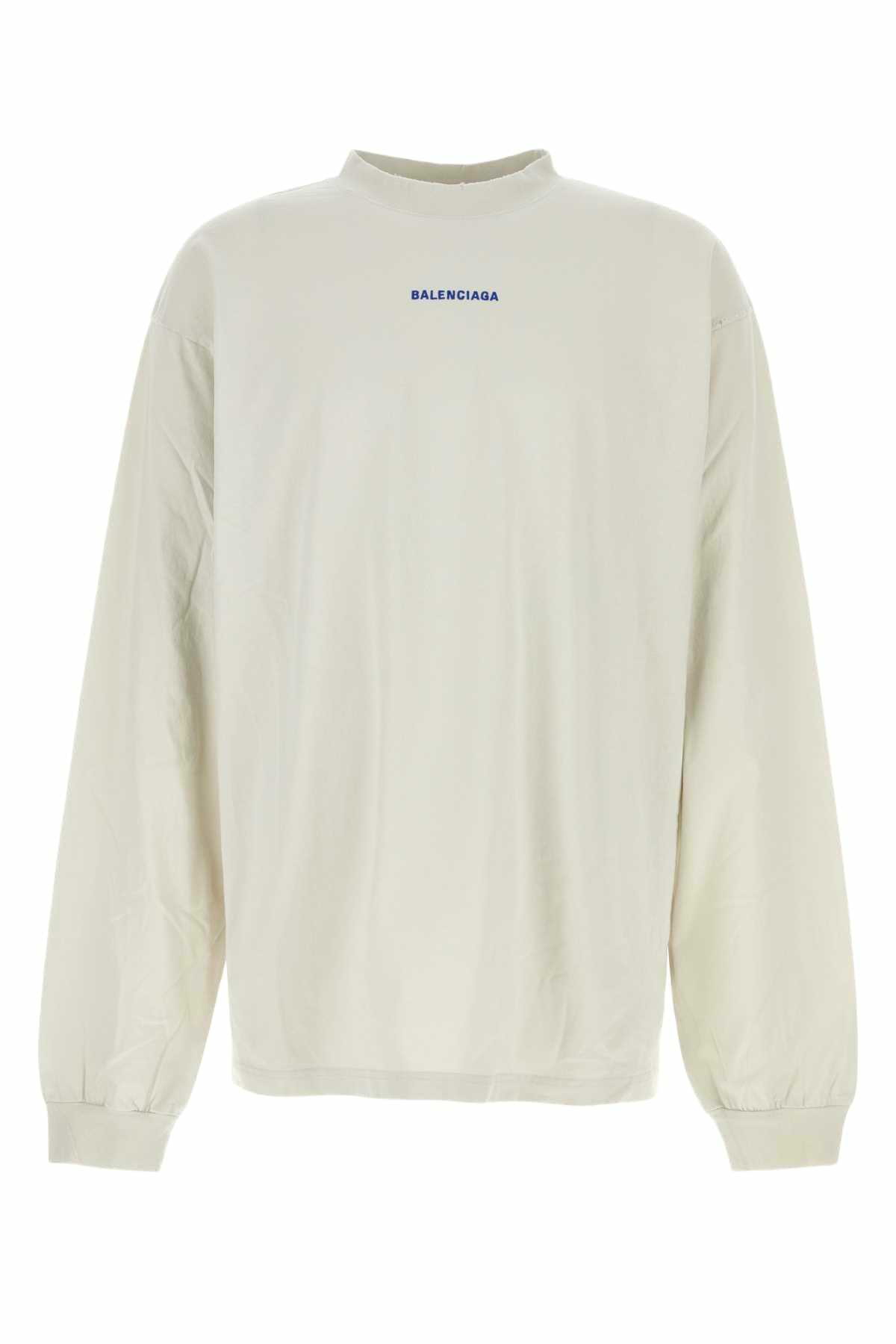 Balenciaga Men's Offshore Vintage Longsleeve T-Shirt in Balenciaga Men's Offshore Vintage Longsleeve T-Shirt in