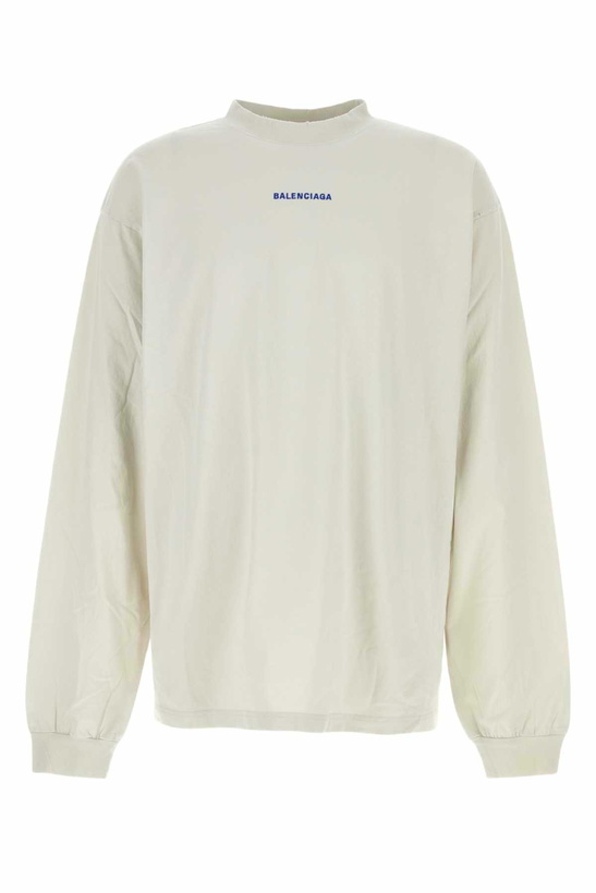 Photo: Balenciaga Chalk Cotton T-shirt