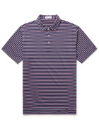 Peter Millar - Cyprus Striped Tech-Jersey Golf Polo Shirt - Blue