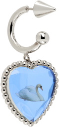 Safsafu Silver Swan BFF Earring