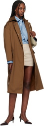rag & bone Tan Rue Cotton Trench Coat