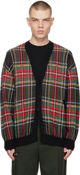 Undercover Multicolor Check Cardigan