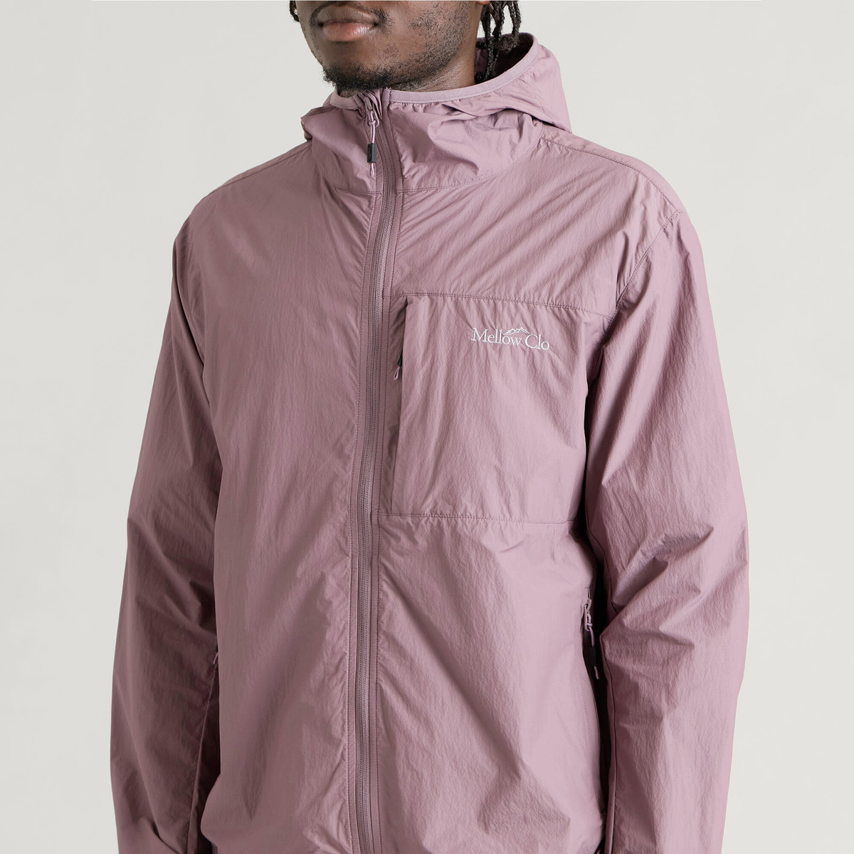 Mellow Clo Men's Boulder Jacket in Rich Plum
