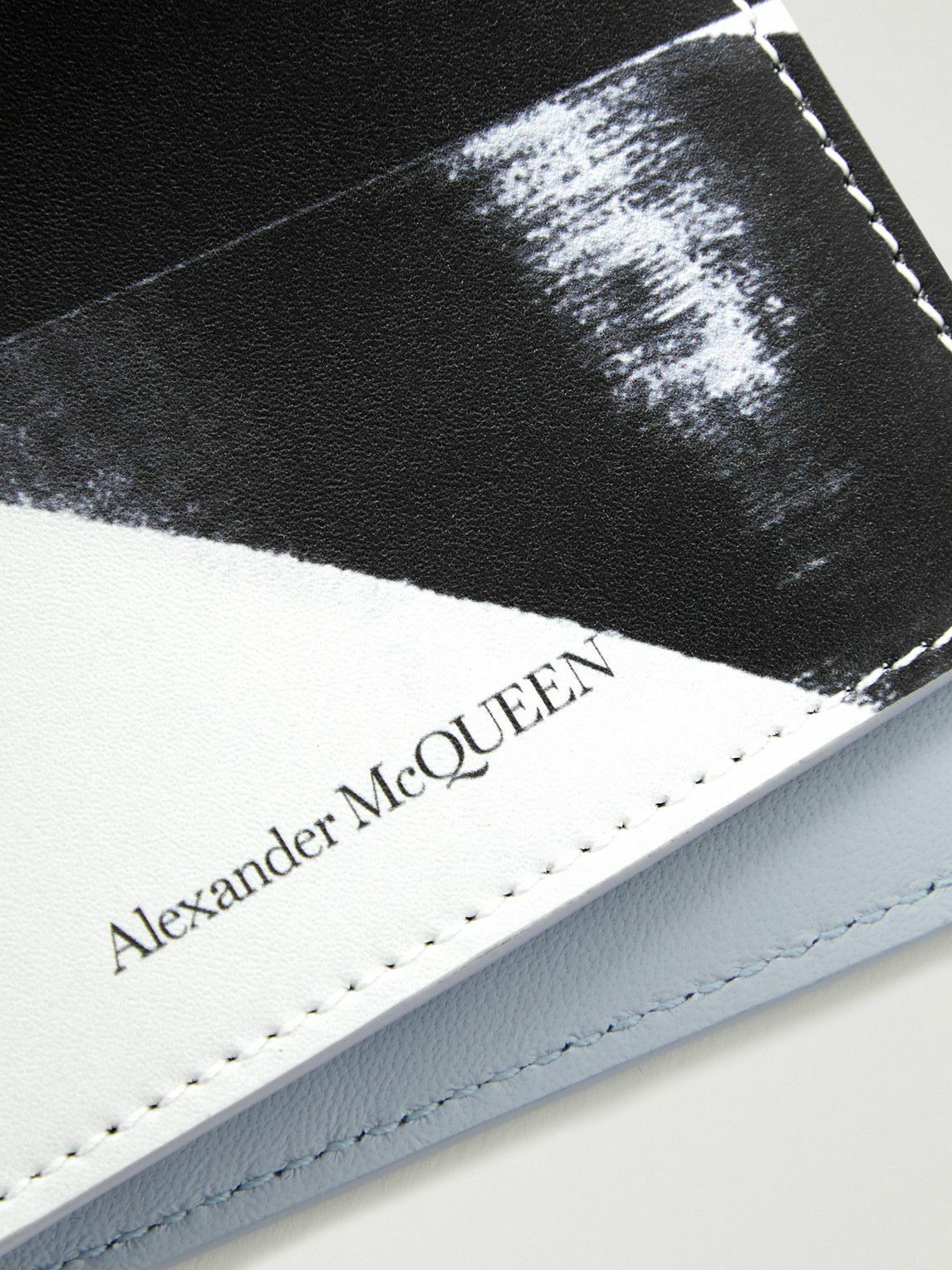 Alexander McQueen - Printed Leather Bifold Wallet Alexander McQueen