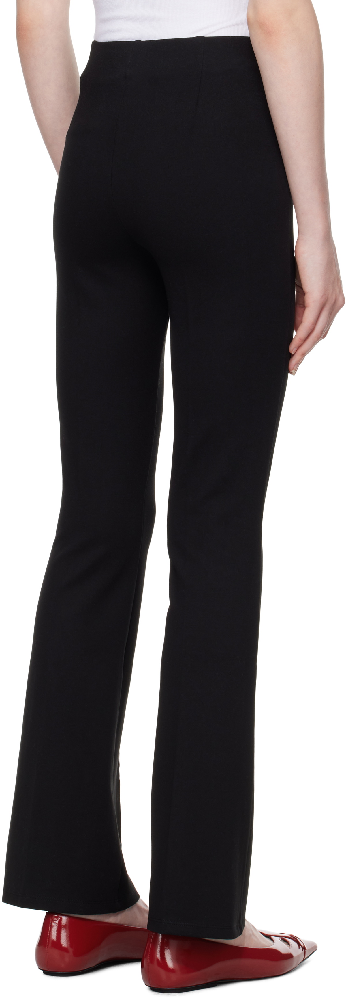Kenzo Black Kenzo Paris 'Boke Flower 2.0' Embroidered Flare Trousers