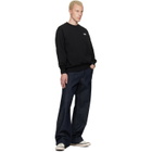 AAPE by A Bathing Ape Black 'AAPENOW' Crew Neck Sweatshirt