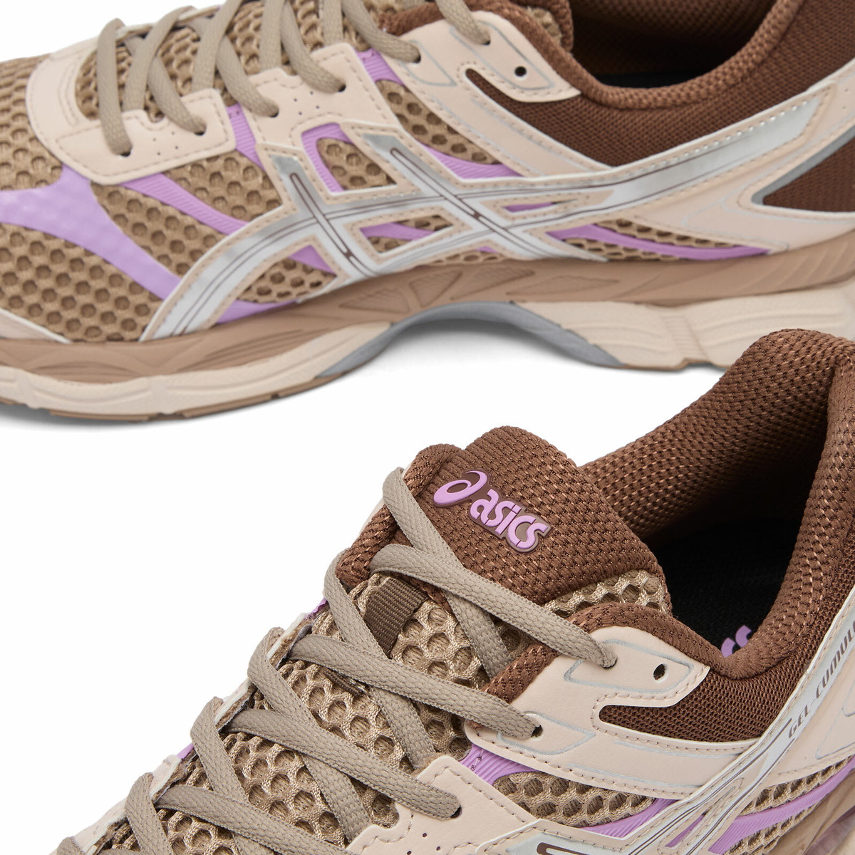 Asics Gel-Cumulus 16 Sneakers in Cinnamon/Pure Silver