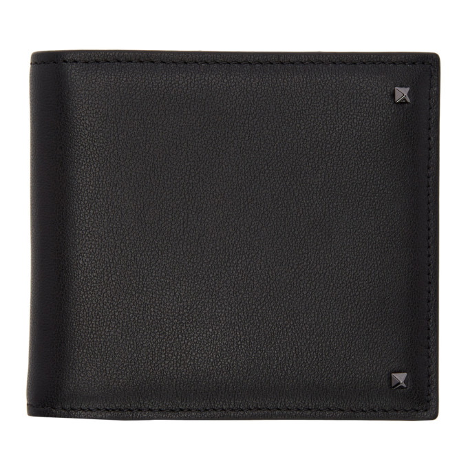 Photo: Valentino Black Valentino Garavani Rockstud Wallet