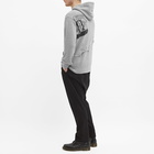 Undercoverism Men's Uism Cut Up Popover Hoody in Top Grey