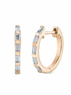 SHAY 18K Rose Gold Diamond Earrings