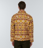 Bode - Embroidered linen jacket