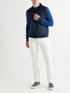 LORO PIANA - Storm System Reversible Nylon and Wool Gilet - Blue