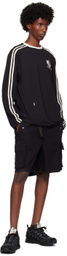 Kijun Black Football Long Sleeve T-Shirt
