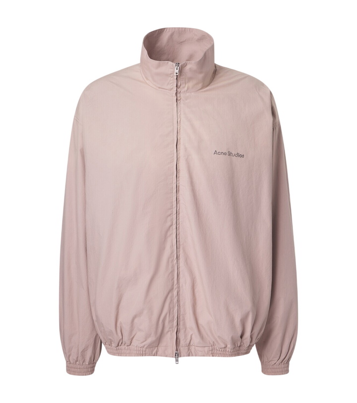 Photo: Acne Studios Logo cotton poplin bomber jacket