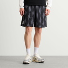 By Parra Men's Waved Mesh Shorts in Black