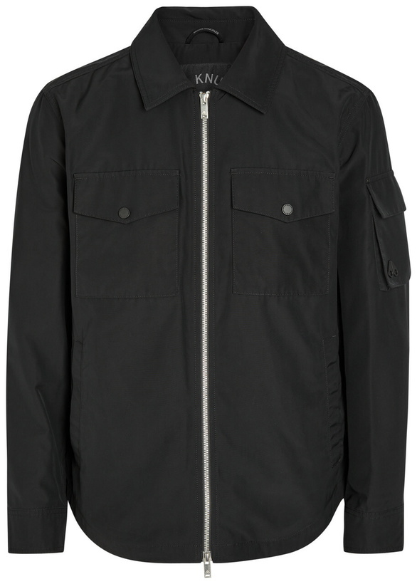 Photo: Moose Knuckles Charlesbourg Shell Overshirt Black