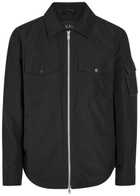 Moose Knuckles Charlesbourg Shell Overshirt Black
