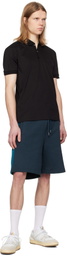 Lanvin Blue Curb Side Shorts