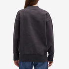 Anine Bing Women's Bradie Sweatshirt in Washed Black