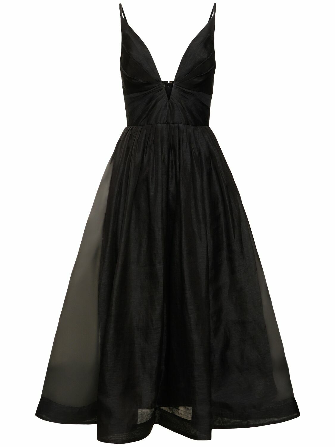 【Zimmermann】ILLUSTRATION DRAPED MIDI DRESS ドレープ ミディ Zimmermann Dresses | Australian Designer Collection | Coveti