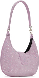 Les Petits Joueurs Purple Cindy Baguette Bag