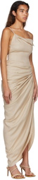 Jacquemus Beige 'La Robe Saudade Longue' Maxi Dress
