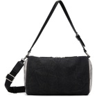 Diesel Black Load-D-Shoulder Transparent Oval D Bag