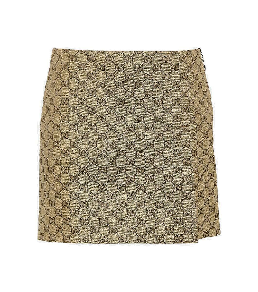 スカート GUCCI 'GG' skirt Gucci GG jacquard pencil skirt Gucci